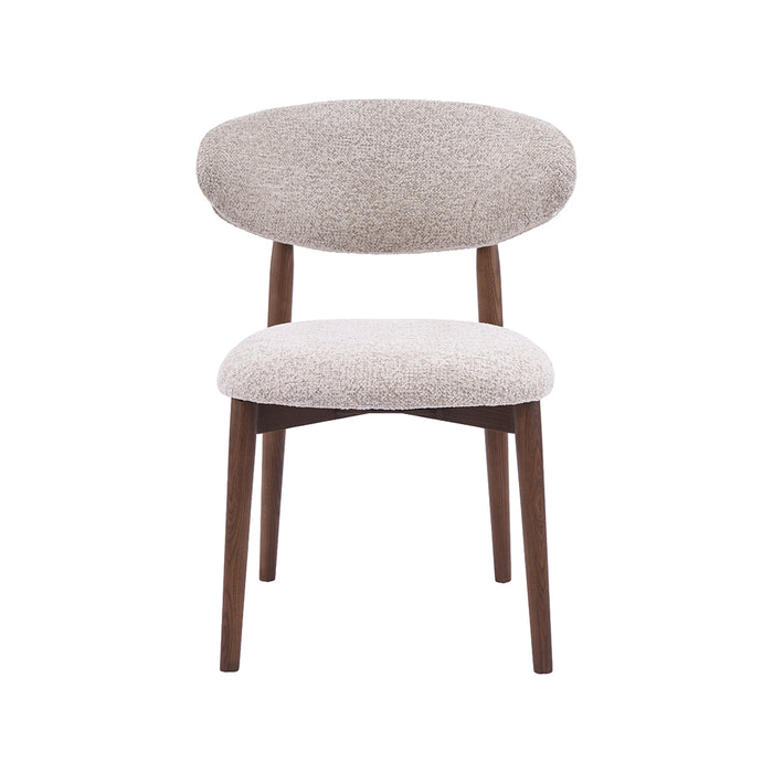 LABEL51 Eetkamerstoel Kyoto Stof Beige-Eetkamerstoelen-LABEL51