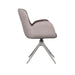LABEL51 Eetkamerstoel Lasse - Bruin - Microfiber - Taupe Frame-Eetkamerstoelen-LABEL51