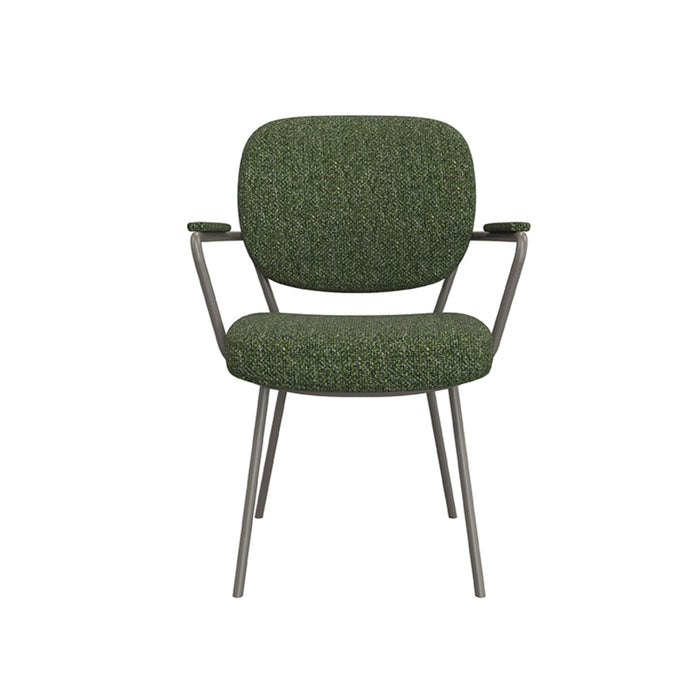 LABEL51 Eetkamerstoel Lausanne - Forest - Boucle - Forest Frame-Eetkamerstoelen-LABEL51