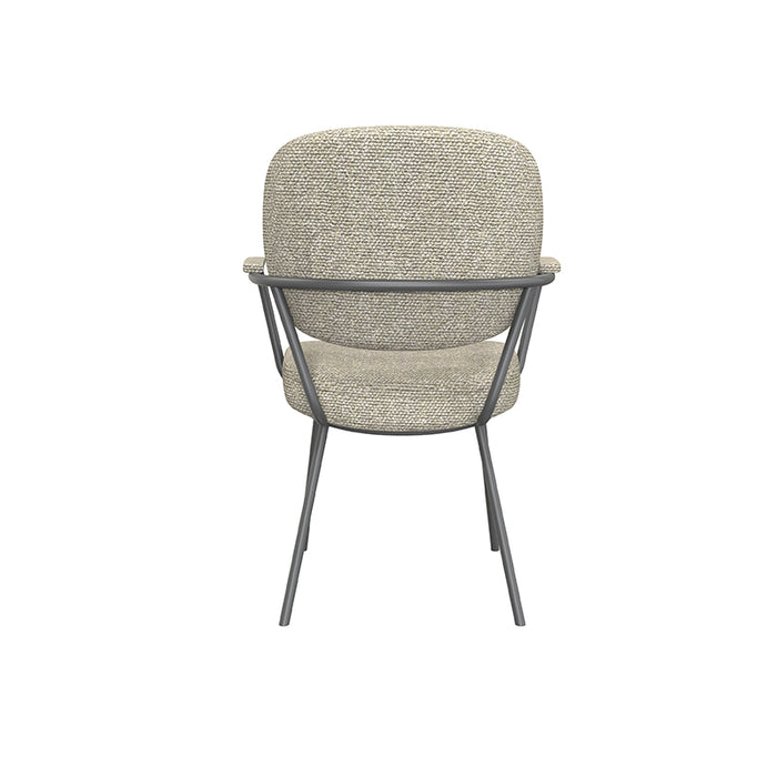LABEL51 Eetkamerstoel Lausanne naturel Royal boucle 61x64x89 cm