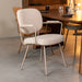 LABEL51 Eetkamerstoel Lausanne - Naturel - Royal Boucle - Taupe-Eetkamerstoelen-LABEL51