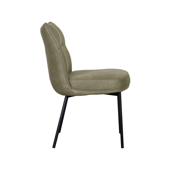 LABEL51 Eetkamerstoel Lennon Moss 50x65x89 cm