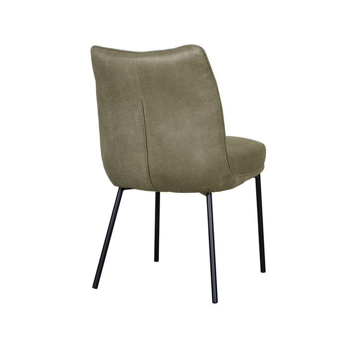 LABEL51 Eetkamerstoel Lennon Moss 50x65x89 cm