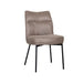 LABEL51 Eetkamerstoel Lennon - Taupe - Micro Suede-Eetkamerstoelen-LABEL51