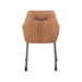 LABEL51 Eetkamerstoel Lenny Cognac Micro Suede 56x64x84 cm-Eetkamerstoelen-LABEL51