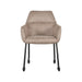 LABEL51 Eetkamerstoel Lenny - Taupe - Micro Suede-Eetkamerstoelen-LABEL51
