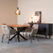 LABEL51 Eetkamerstoel Lenny - Taupe - Micro Suede-Eetkamerstoelen-LABEL51