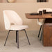LABEL51 Eetkamerstoel Lewis Crème Draaibaar 52x58x84 cm-Eetkamerstoelen-LABEL51