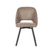 LABEL51 Eetkamerstoel Lewis Taupe Draaibaar 52x58x84 cm-Eetkamerstoelen-LABEL51