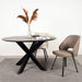 LABEL51 Eetkamerstoel Lewis Taupe Draaibaar 52x58x84 cm-Eetkamerstoelen-LABEL51