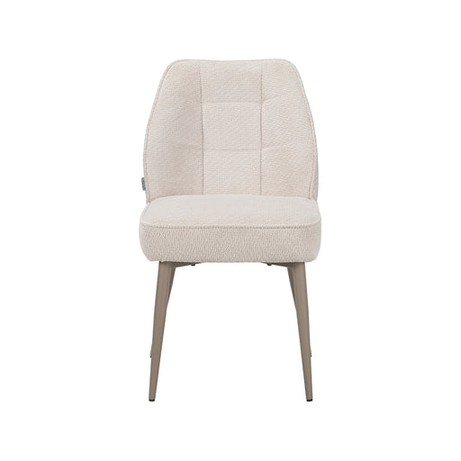 LABEL51 Eetkamerstoel Liam Naturel Zwart 48x62x83 cm-Eetkamerstoelen-LABEL51