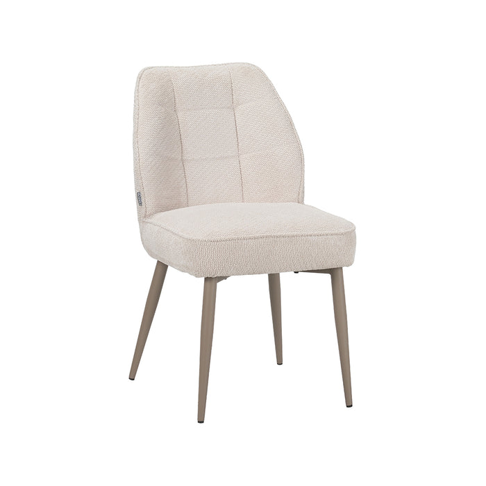 LABEL51 Eetkamerstoel Liam Stof Naturel-Eetkamerstoelen-LABEL51