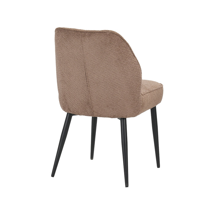 LABEL51 Eetkamerstoel Liam Stof Taupe-Eetkamerstoelen-LABEL51