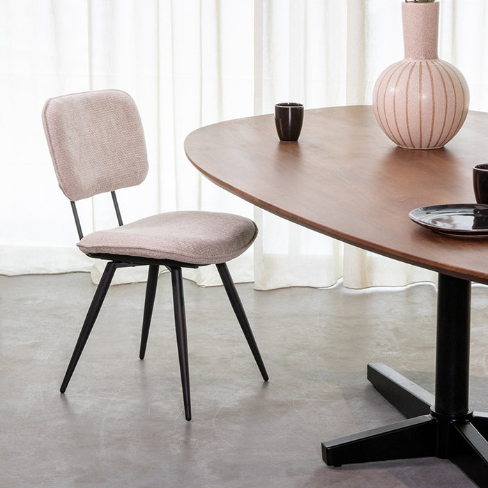 LABEL51 Eetkamerstoel Liva - Naturel - Elite-Eetkamerstoelen-LABEL51