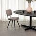 LABEL51 Eetkamerstoel Liva - Stone - Elite - Zwart Metalen Frame-Eetkamerstoelen-LABEL51