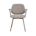 Eetkamerstoel Loreto - Naturel - Royal Boucle - Taupe Metalen...-Eetkamerstoelen-LABEL51