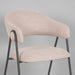 LABEL51 Eetkamerstoel Lowen Bouclé Naturel-Eetkamerstoelen-LABEL51