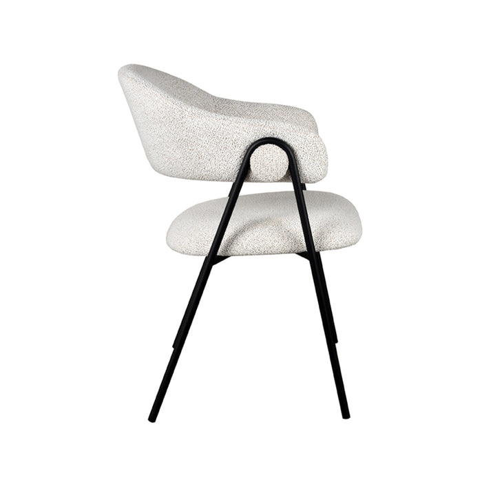 LABEL51 Eetkamerstoel Lowen - Champagne - Boucle-Eetkamerstoelen-LABEL51