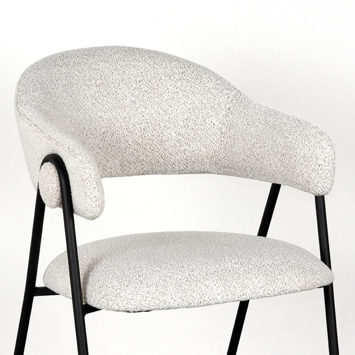 LABEL51 Eetkamerstoel Lowen - Champagne - Boucle-Eetkamerstoelen-LABEL51