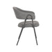 LABEL51 Eetkamerstoel Lowen Grijs Boucle 58x60x84 cm-Eetkamerstoelen-LABEL51