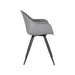 LABEL51 Eetkamerstoel Luca Antraciet PP Metaal 58x54x85 cm-Eetkamerstoelen-LABEL51