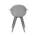 LABEL51 Eetkamerstoel Luca Antraciet PP Metaal 58x54x85 cm-Eetkamerstoelen-LABEL51