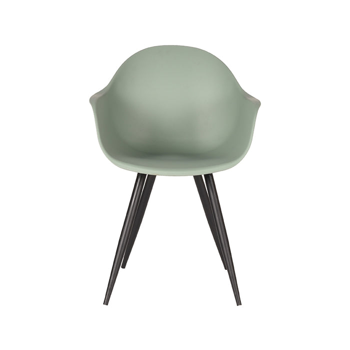 LABEL51 Eetkamerstoel Luca Forest PP Zwart 58x54x85 cm-Eetkamerstoelen-LABEL51