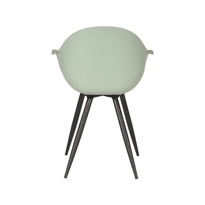 LABEL51 Eetkamerstoel Luca Forest PP Zwart 58x54x85 cm-Eetkamerstoelen-LABEL51