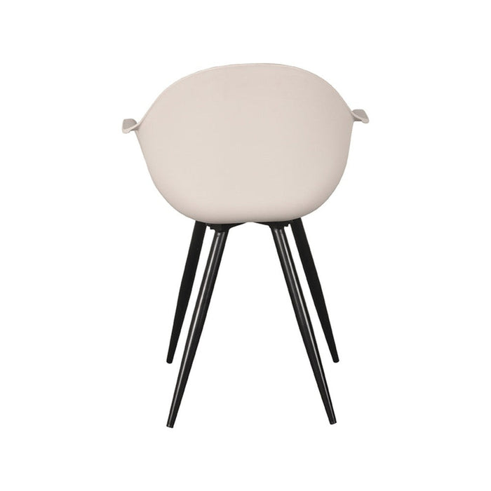 LABEL51 Eetkamerstoel Luca Zand PP Metaal 58x54x85 cm-Eetkamerstoelen-LABEL51