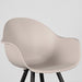 LABEL51 Eetkamerstoel Luca Zand PP Metaal 58x54x85 cm-Eetkamerstoelen-LABEL51