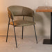 LABEL51 Eetkamerstoel Luuk - Moss - Micro Suede-Eetkamerstoelen-LABEL51