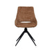 LABEL51 Eetkamerstoel Marlow Cognac Elite Draaibaar 48x63x86 cm-Eetkamerstoelen-LABEL51