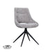 LABEL51 Eetkamerstoel Marlow - Stone - Elite - Black Frame - Draaibaar-Eetkamerstoelen-LABEL51