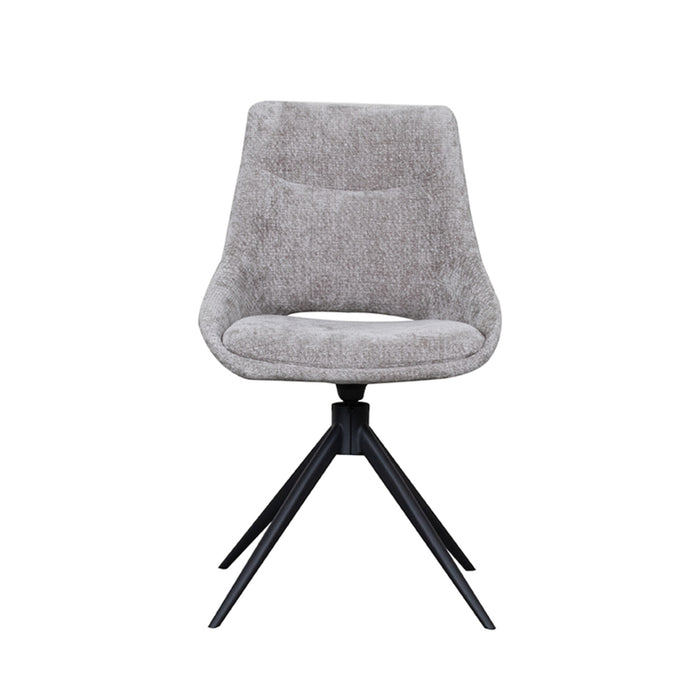 LABEL51 Eetkamerstoel Marlow - Stone - Elite - Draaibaar-Eetkamerstoelen-LABEL51