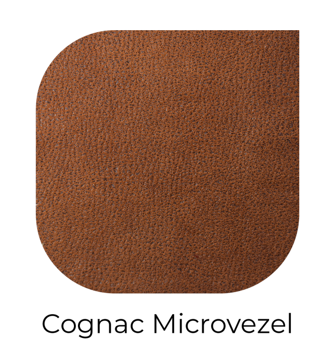 LABEL51 Eetkamerstoel Matz Cognac Microvezel 50x60x86 cm-Eetkamerstoelen-LABEL51