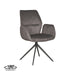 LABEL51 Eetkamerstoel Mellow - Antraciet - Cosmo - Draaibaar-Eetkamerstoelen-LABEL51
