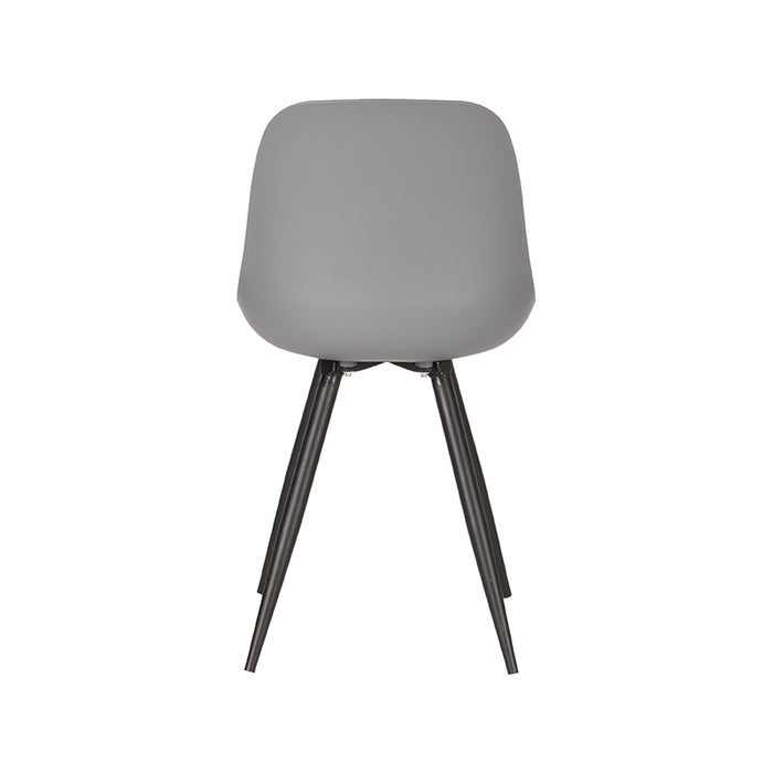LABEL51 Eetkamerstoel Monza Antraciet PP 46x54x88 cm-Eetkamerstoelen-LABEL51