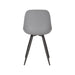LABEL51 Eetkamerstoel Monza Antraciet PP 46x54x88 cm-Eetkamerstoelen-LABEL51