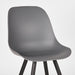 LABEL51 Eetkamerstoel Monza Antraciet PP 46x54x88 cm-Eetkamerstoelen-LABEL51