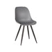 LABEL51 Eetkamerstoel Monza Antraciet PP 46x54x88 cm-Eetkamerstoelen-LABEL51
