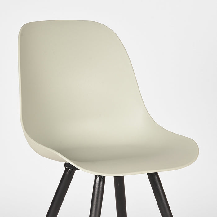 LABEL51 Eetkamerstoel Monza Breeze PP Metaal 46x54x88 cm-Eetkamerstoelen-LABEL51
