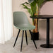 LABEL51 Eetkamerstoel Monza - Forest - PP - Zwart Metalen Frame-Eetkamerstoelen-LABEL51