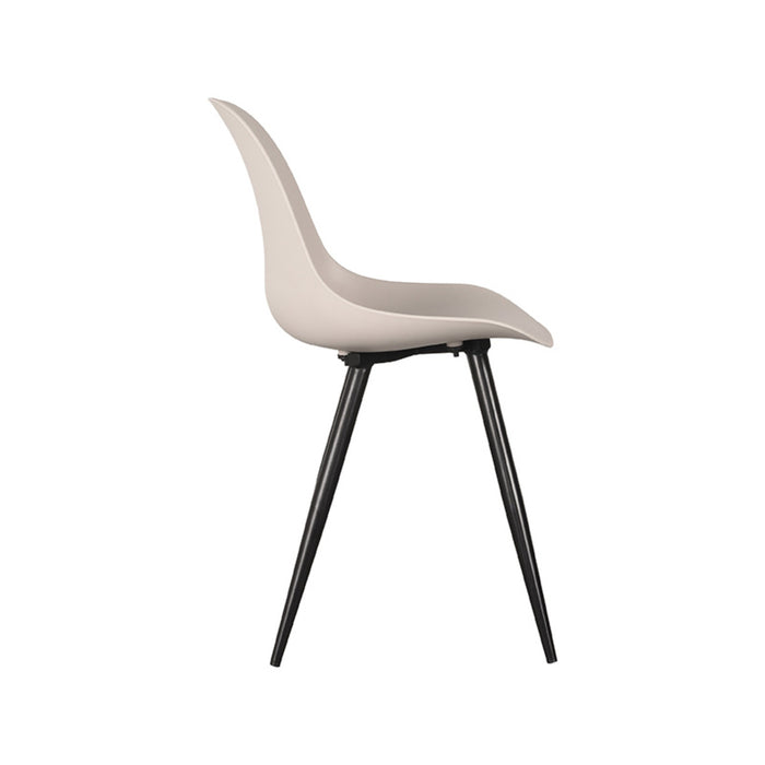 LABEL51 Eetkamerstoel Monza Zand PP 46x54x88 cm-Eetkamerstoelen-LABEL51