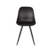 LABEL51 Eetkamerstoel Monza - Zwart - PP - Zwart Metalen Frame-Eetkamerstoelen-LABEL51