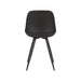 LABEL51 Eetkamerstoel Monza - Zwart - PP - Zwart Metalen Frame-Eetkamerstoelen-LABEL51