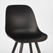 LABEL51 Eetkamerstoel Monza - Zwart - PP - Zwart Metalen Frame-Eetkamerstoelen-LABEL51