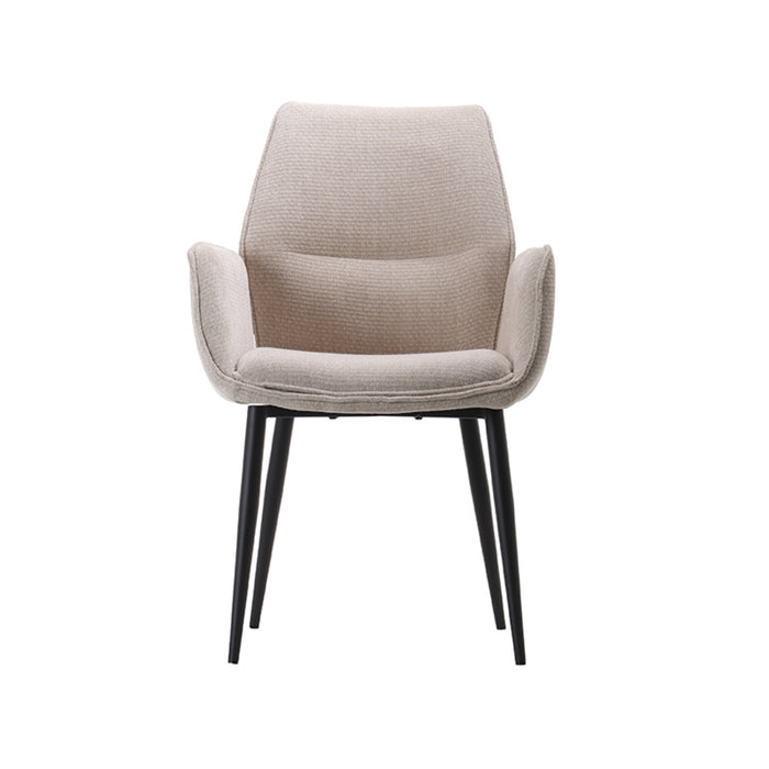 LABEL51 Eetkamerstoel Morris naturel Elite 59x62x92 cm