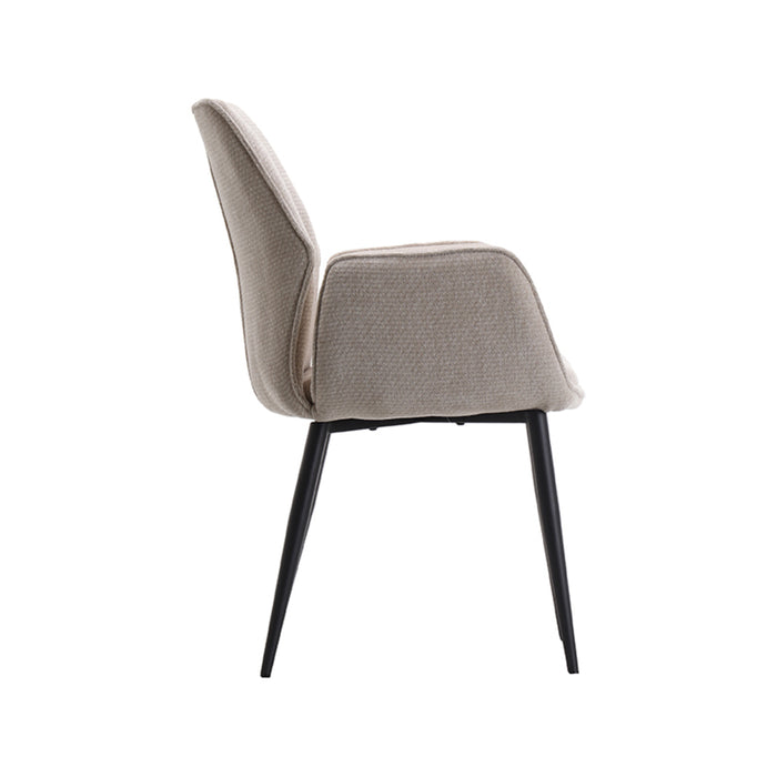 LABEL51 Eetkamerstoel Morris naturel Elite 59x62x92 cm