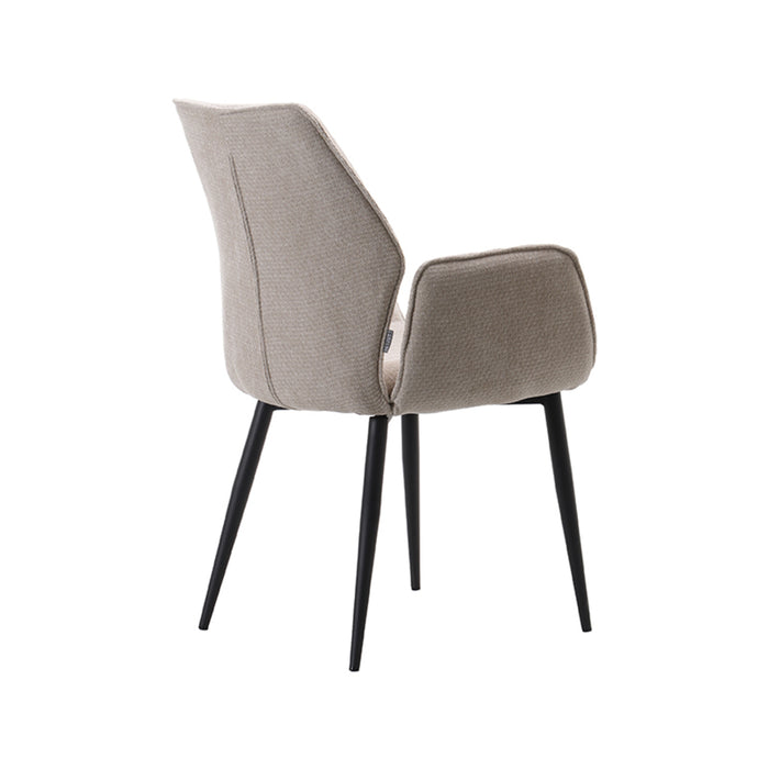 LABEL51 Eetkamerstoel Morris naturel Elite 59x62x92 cm