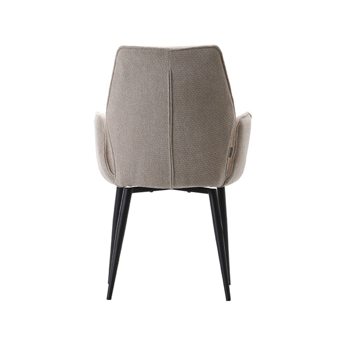 LABEL51 Eetkamerstoel Morris naturel Elite 59x62x92 cm